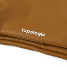 Topologie Flat Sacoche Bag in Bronze Dry