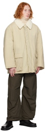 AMOMENTO Brown Fatigue Trousers