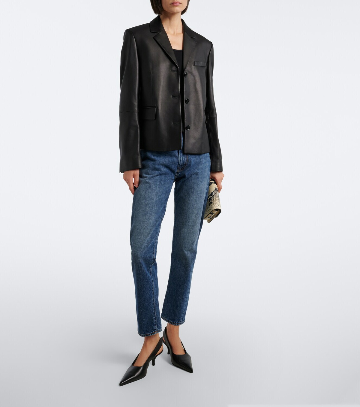 Toteme Leather blazer