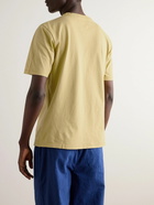 Folk - Garment-Dyed Cotton-Jersey T-shirt - Yellow