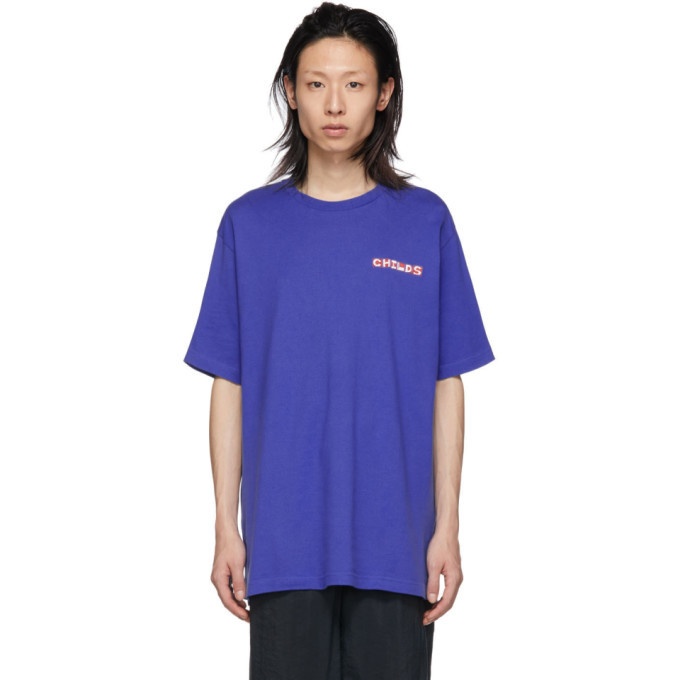 Photo: CHILDS Blue Printed Clean T-Shirt