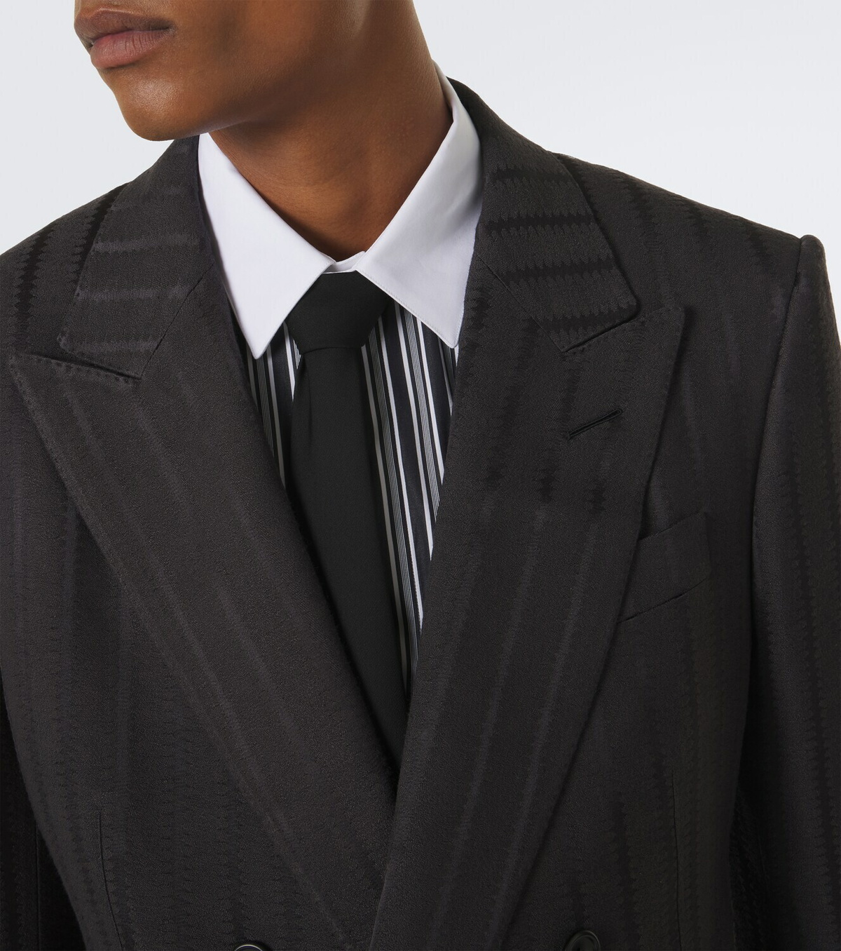 Tom Ford Striped jacquard blazer