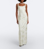 Markarian Bridal Robin belted jacquard gown