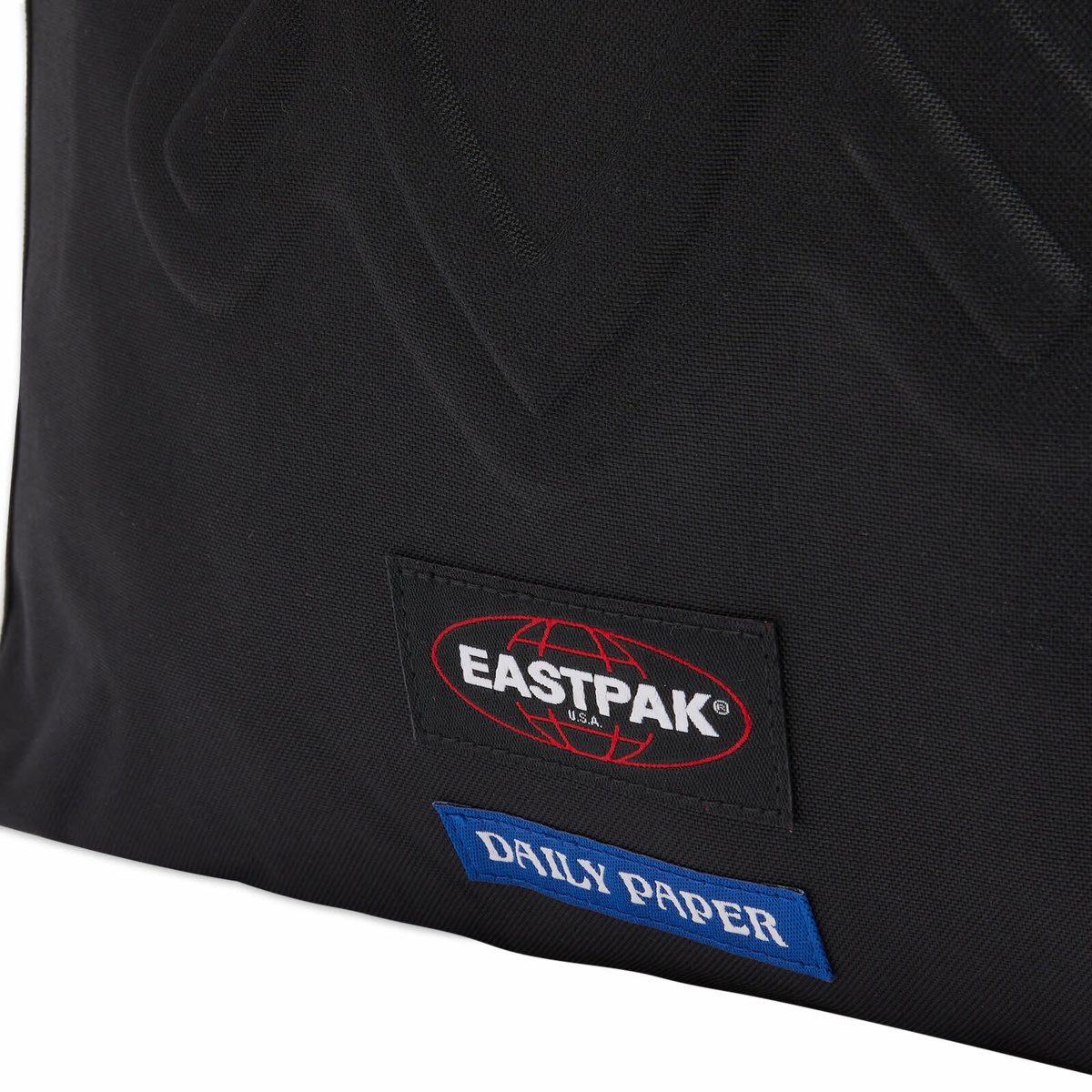 Eastpak x Daily Paper Pak'r Backpack in Solid Black 