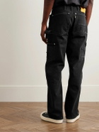 Gallery Dept. - Branko Carpenter Straight-Leg Distressed Jeans - Black