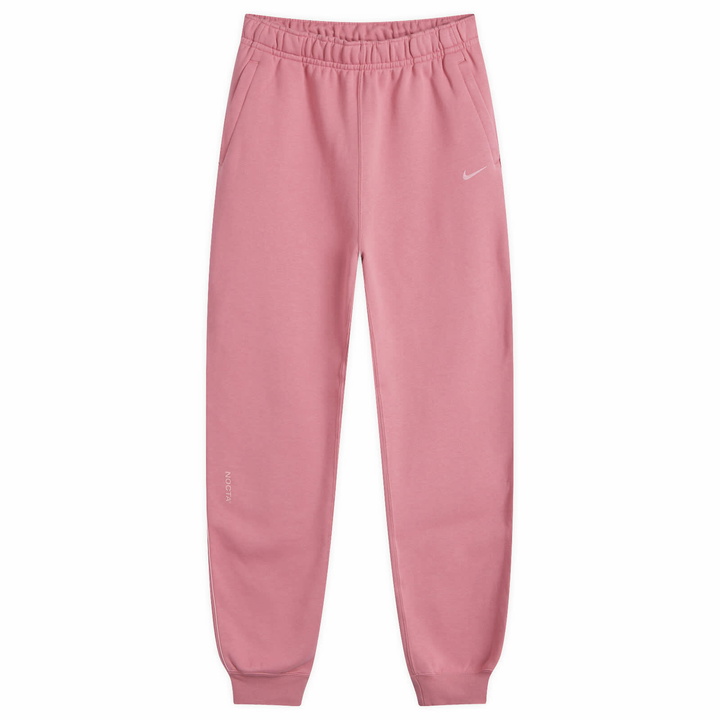 Photo: Nike x NOCTA Fleece Pant in Berry/Pink