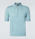 Tom Ford Cashmere and silk polo shirt
