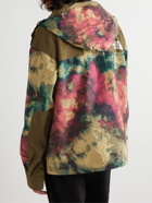 The North Face - '86 Retro Mountain Printed Shell Hooded Jacket - Brown