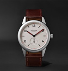 NOMOS Glashütte - Club Automat Automatic 40mm Stainless Steel and Cordovan Leather Watch, Ref. No. 751 - White