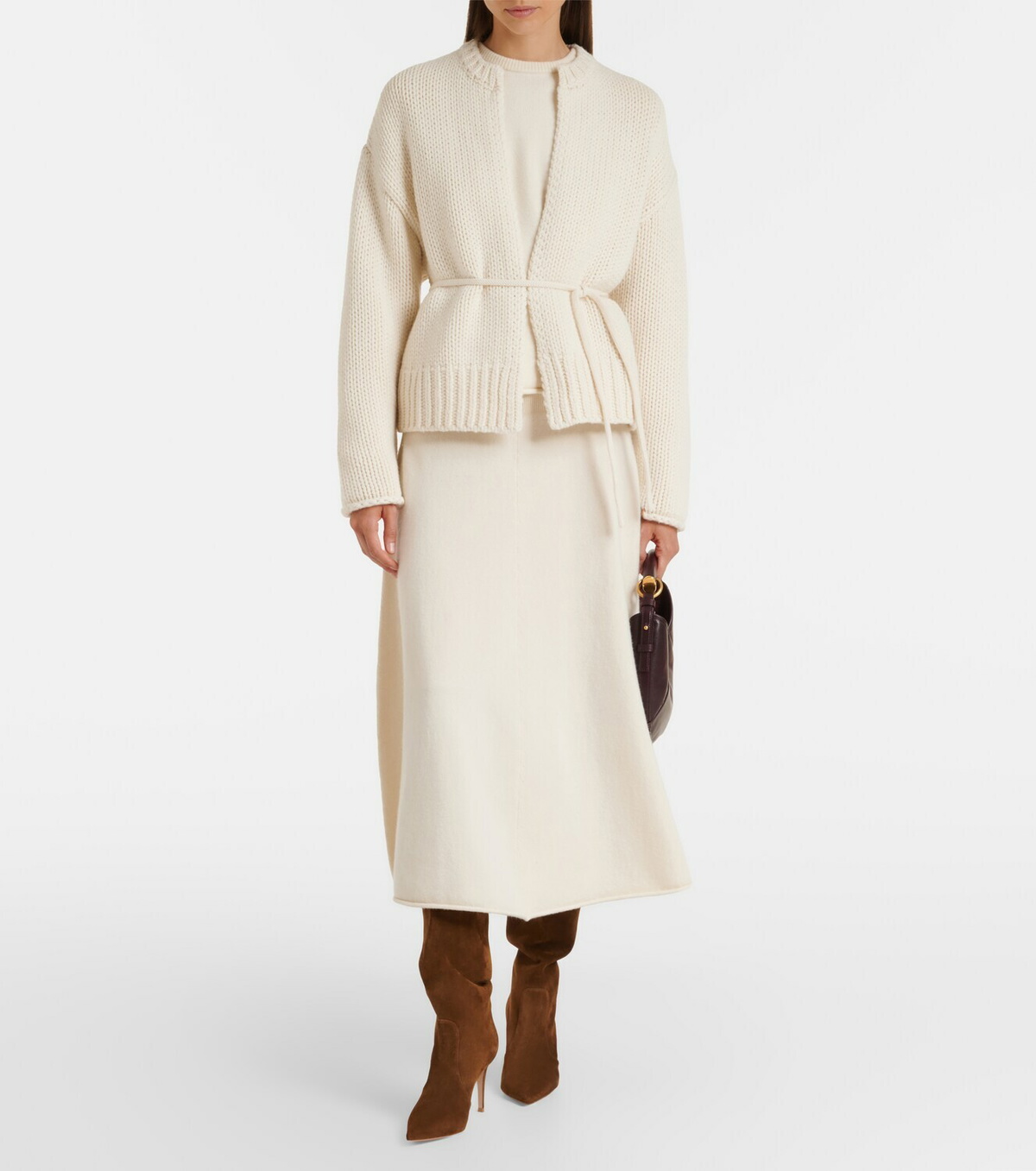 Gianvito Rossi Hansen suede knee-high boots