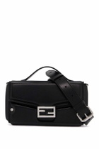 FENDI soft trunk baguette bag Black