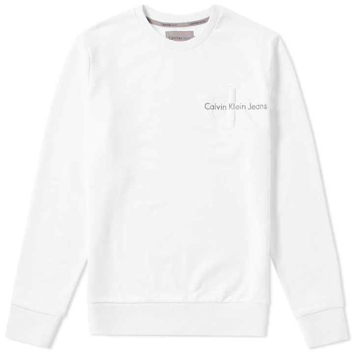 Photo: Calvin Klein Jeans Embossed Logo Crew Sweat