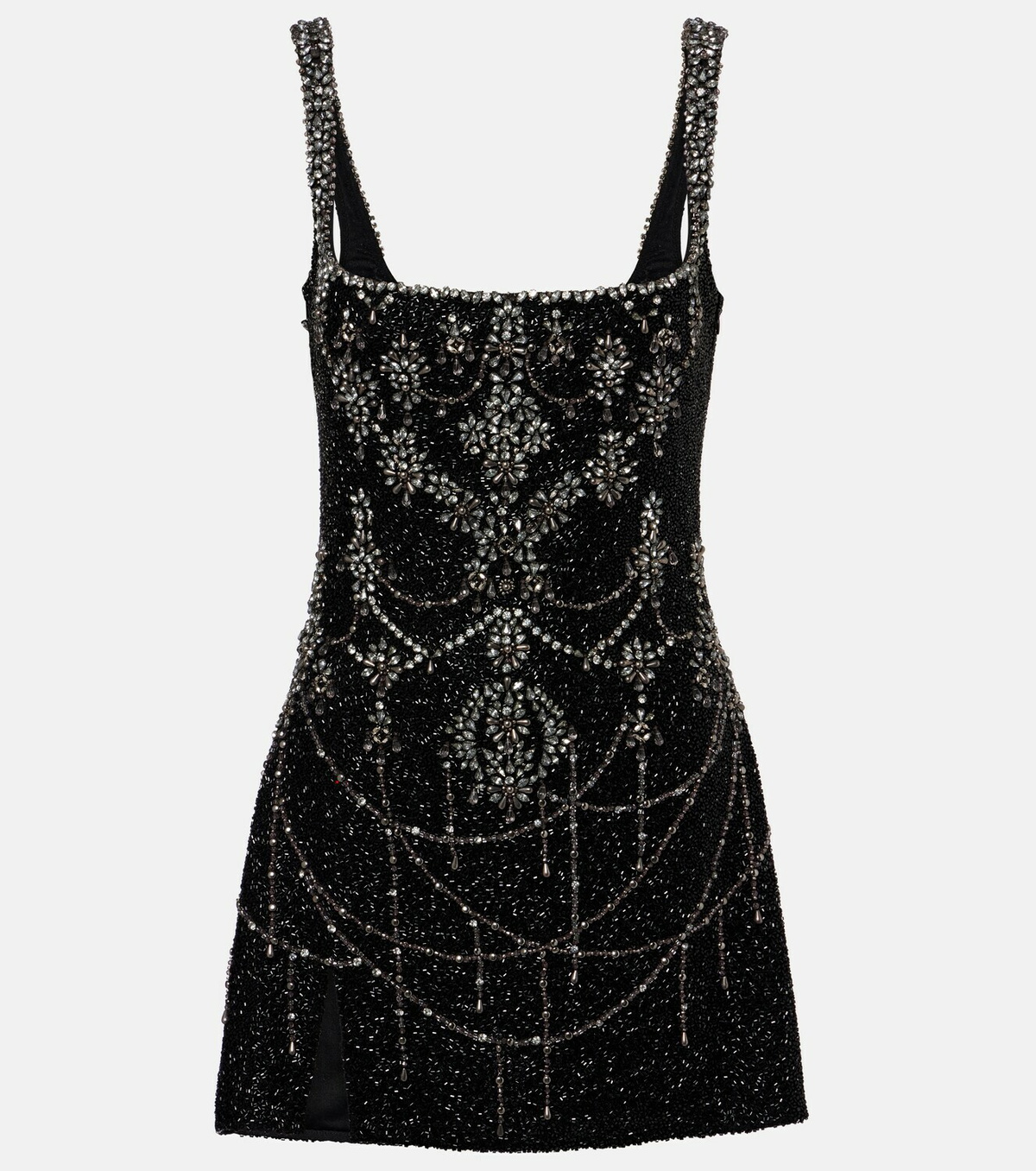 Clio Peppiatt Chandelier embellished minidress
