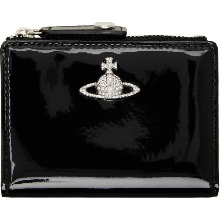Photo: Vivienne Westwood Black Slim Flap Card Holder