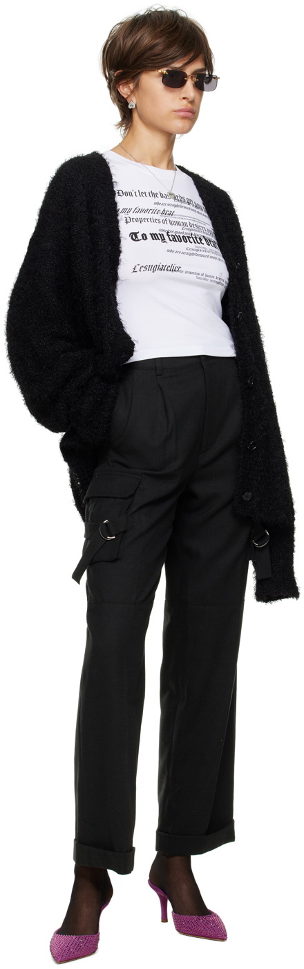 lesugiatelier Black Cloud Cardigan