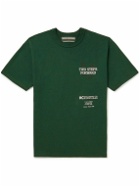 Reese Cooper® - Printed Cotton-Jersey T-Shirt - Green