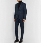 Ermenegildo Zegna - Navy Slim-Fit Cashmere and Silk-Blend Suit - Blue