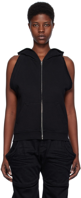 Photo: We11done Black Sleeveless Hoodie