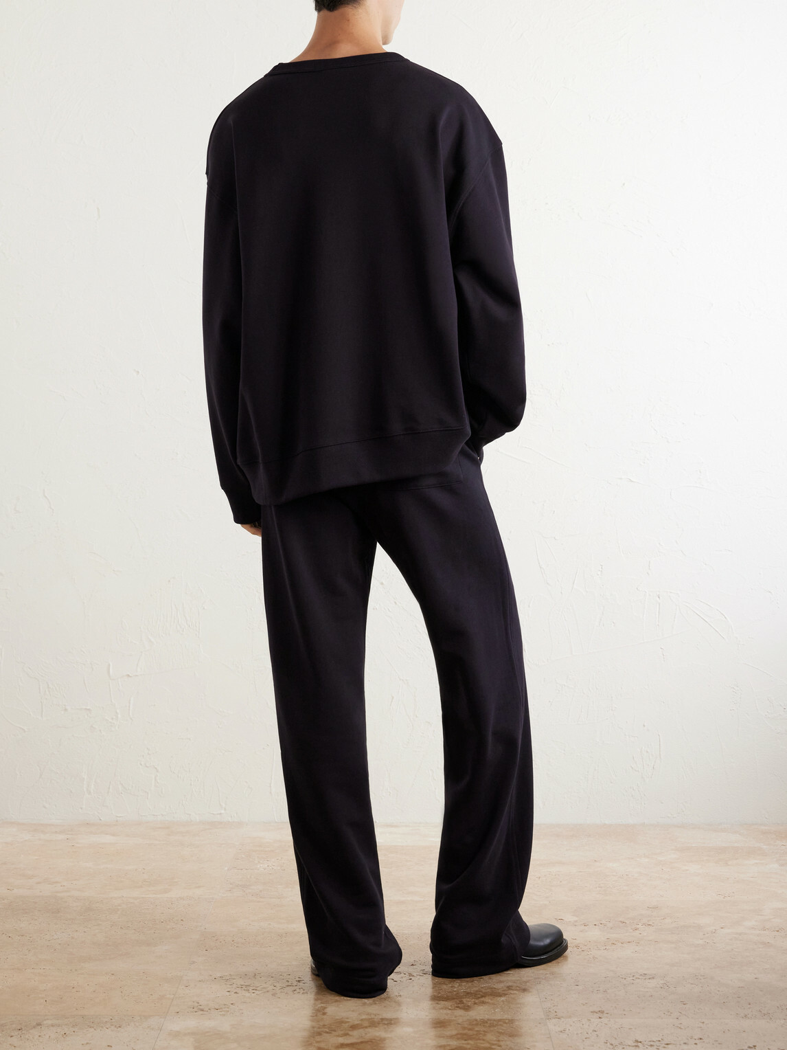 Dries Van Noten - Hax Oversized Cotton Sweatshirt - Blue