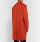 AMI - Wool and Cashmere-Blend Coat - Red