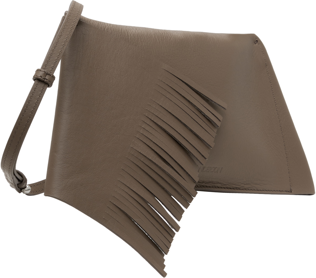 JW Anderson Taupe Mini Scarf Bag