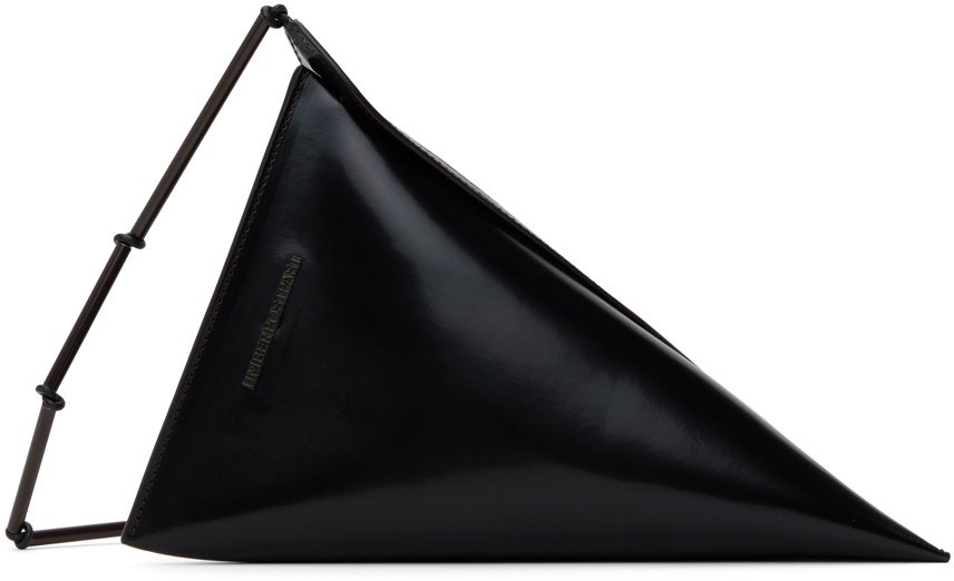 UMBER POSTPAST Black Triangle Bag