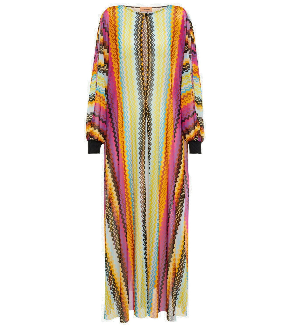 Missoni Mare Zig-zag tulle beach dress Missoni Mare