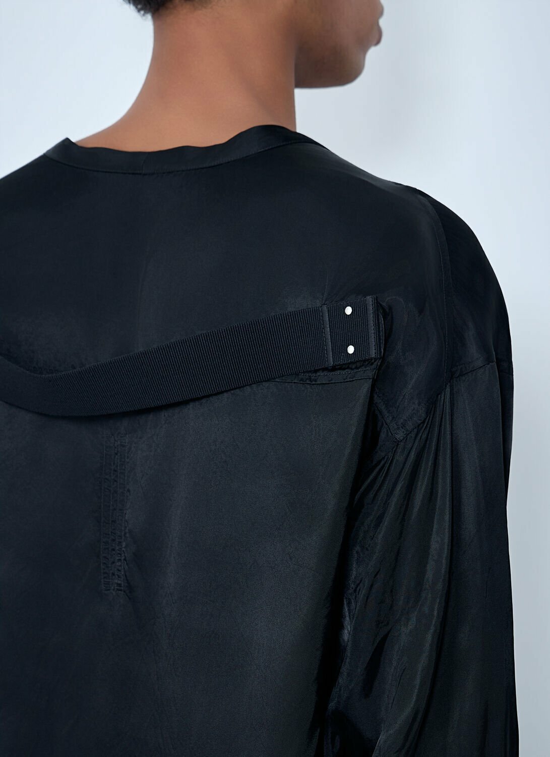 Rick Owens Oversized V-Neck Shirt Rick Owens