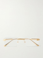 Cartier Eyewear - Santos de Cartier Gold-Tone Titanium Glasses - Gold