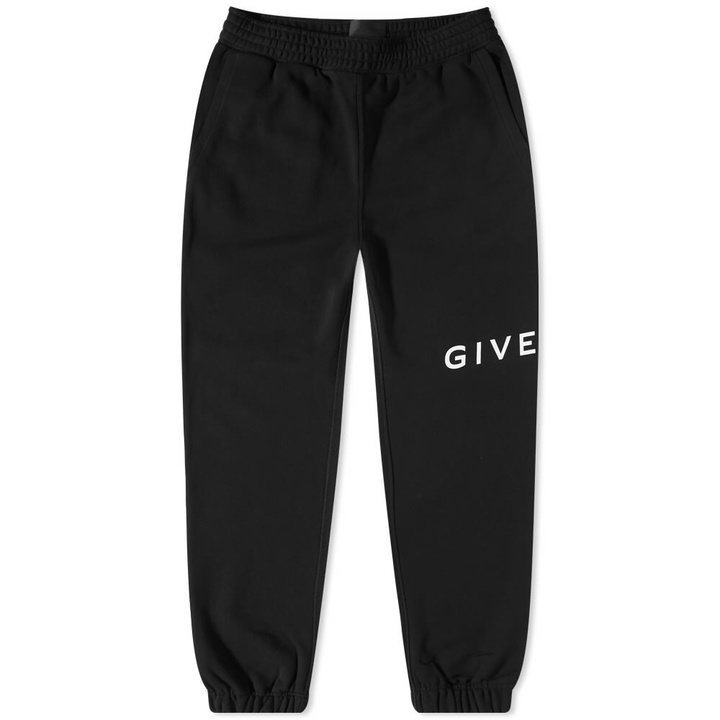 Photo: Givenchy Men's Logo Sweat Pant in Black