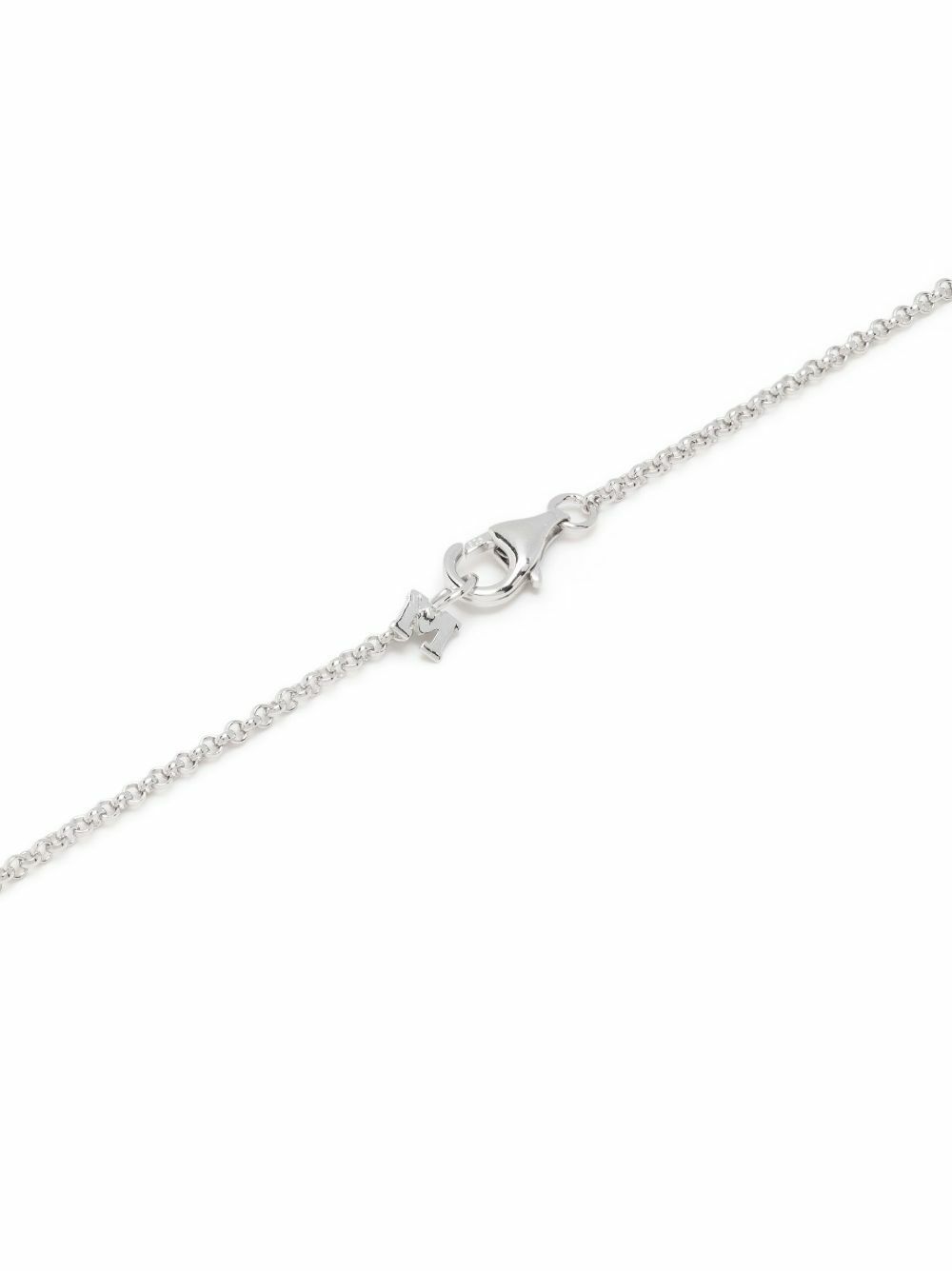 Mateo Sterling Silver Onyx Pentagon Necklace