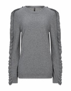 Manila Grace Womens Sweater in Grey