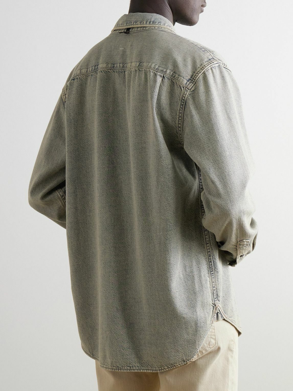 Rag & Bone - Finch Denim Shirt - Green