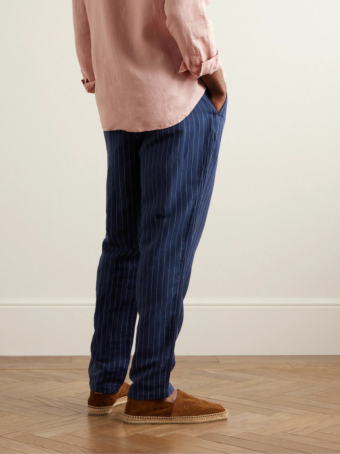 Polo Ralph Lauren Slim Tapered Polo Prepster Pinstripe Pants