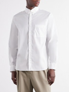 Jacquemus - Tailleur Button-Down Collar Stretch-Cotton Poplin Shirt - White