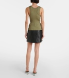 Loewe Anagram silk tank top