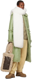 Stand Studio Off-White Raena Faux-Fur Scarf