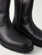 VINNY's - Moto Leather Boots - Black