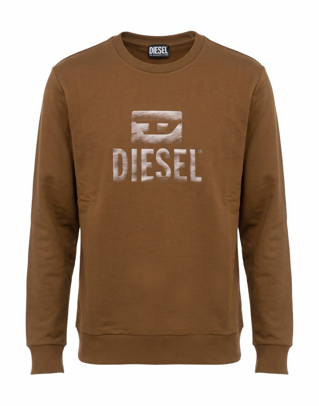 Photo: Diesel Mens Sweatshirt Khaki