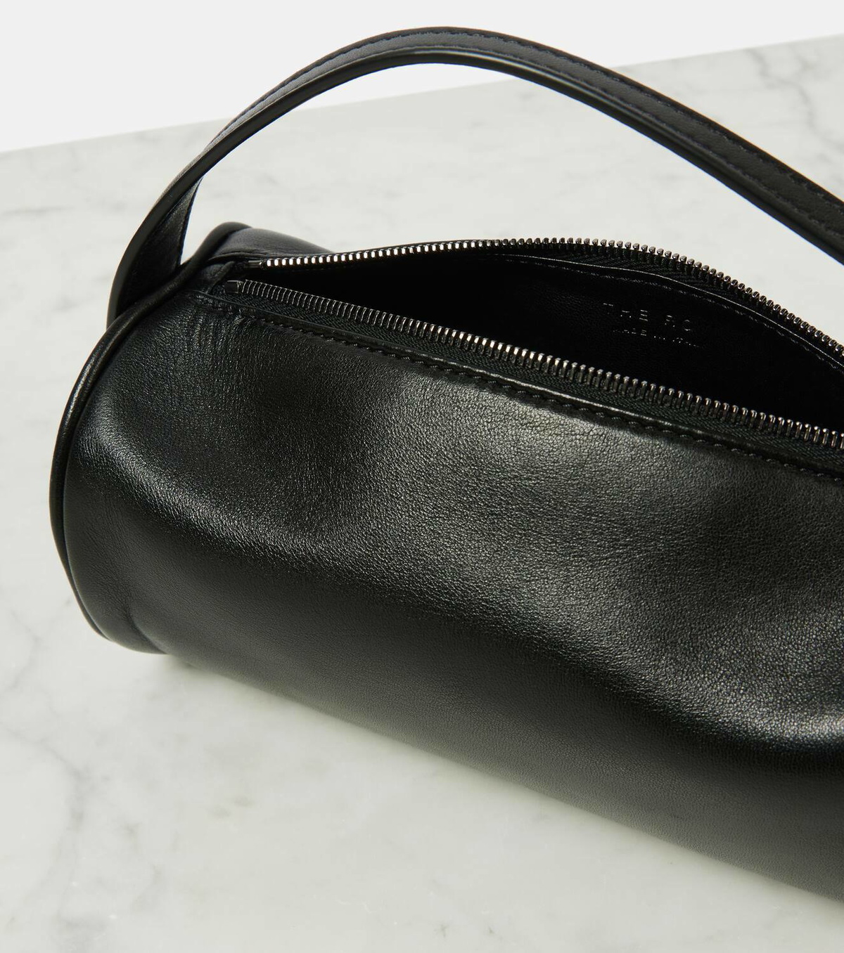 The Row Round 90's leather tote bag The Row The Row Round 90's leather tote bag The Row