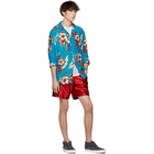 Rhude Multicolor Birds of Paradise Hawaiian Shirt