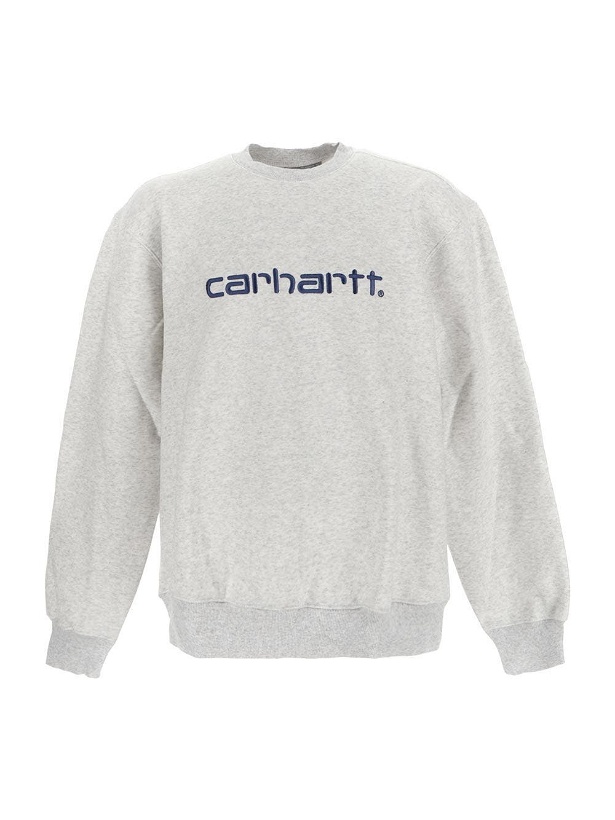 Photo: Carhartt Wip Logo Sweatshirt