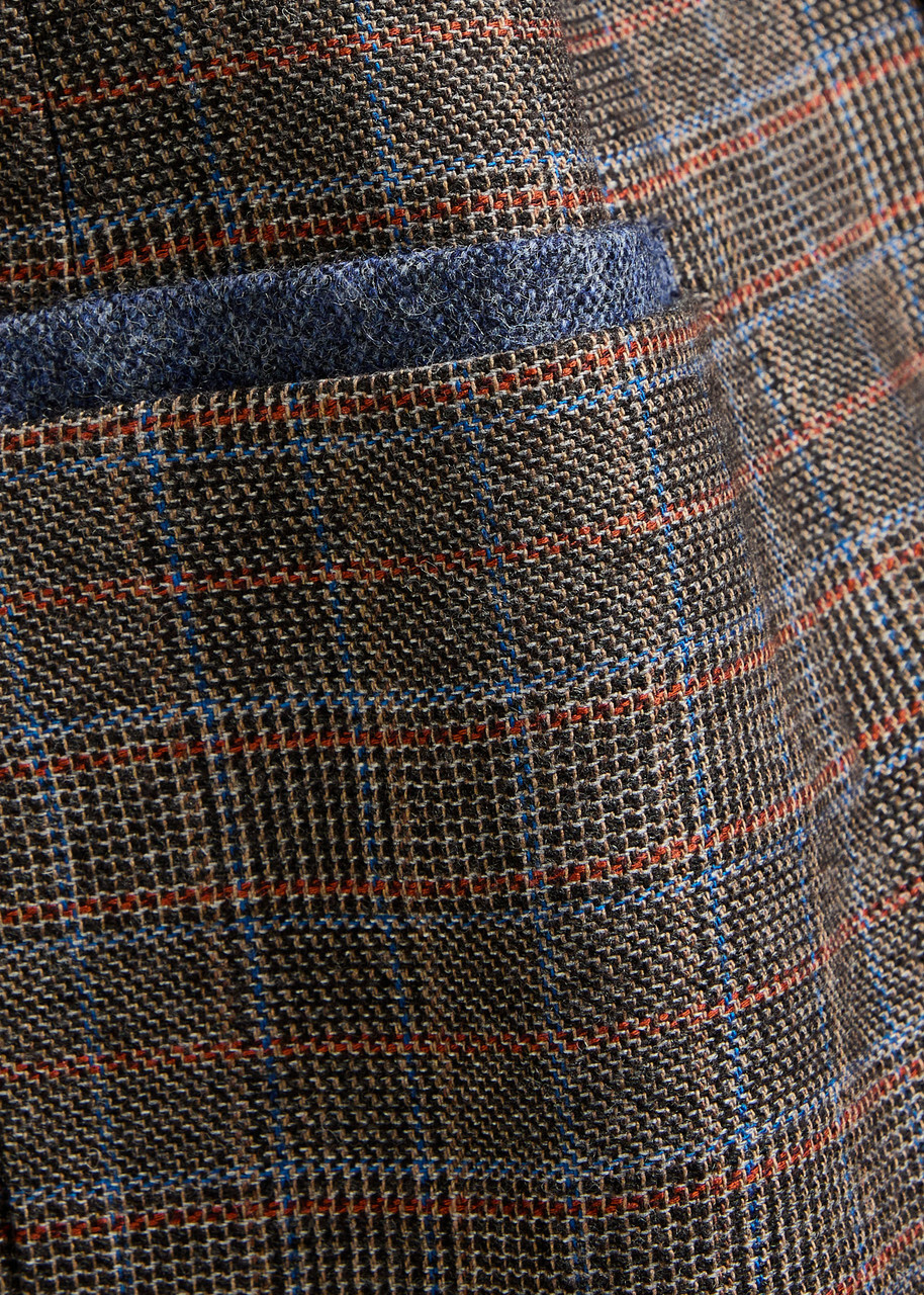 Veronica Beard Hedi Dickey Layered Tweed Blazer Charcoal