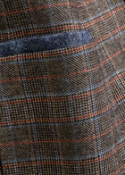 Veronica Beard Hedi Dickey Layered Tweed Blazer Charcoal