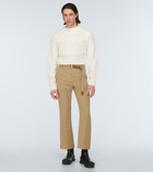 Sacai - Cotton-blend sweater