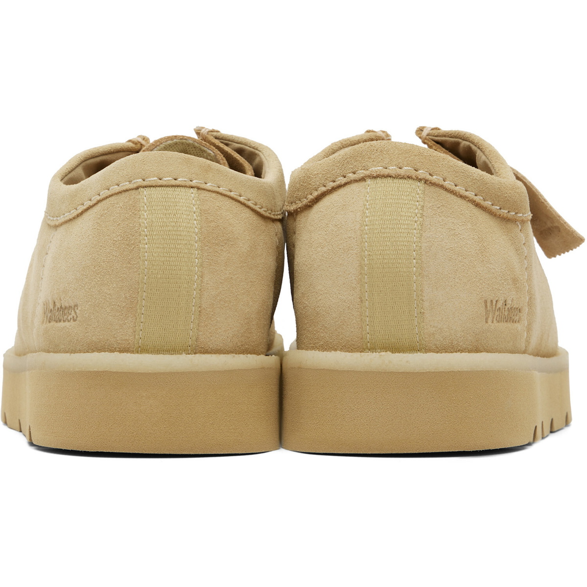 Clarks Originals Beige Meare Wallabee Derbys