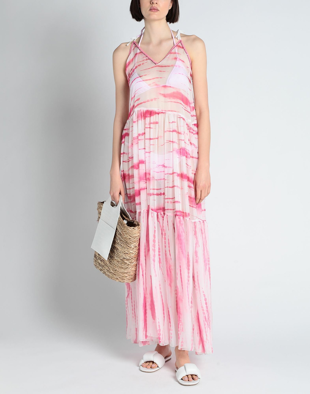 Jijil Womens Maxi dress in Pink