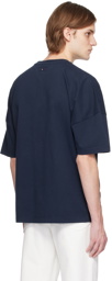 Tommy Jeans Navy Split T-Shirt