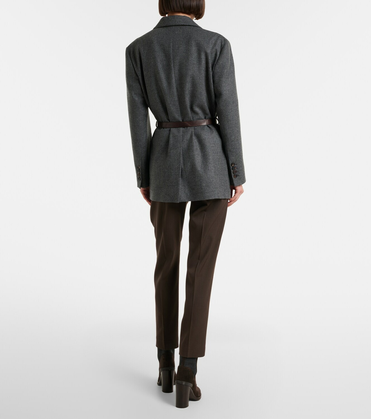Brunello Cucinelli Monili wool slim pants