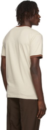 Ernest W. Baker Beige Organic 'Sterling Silver' T-Shirt